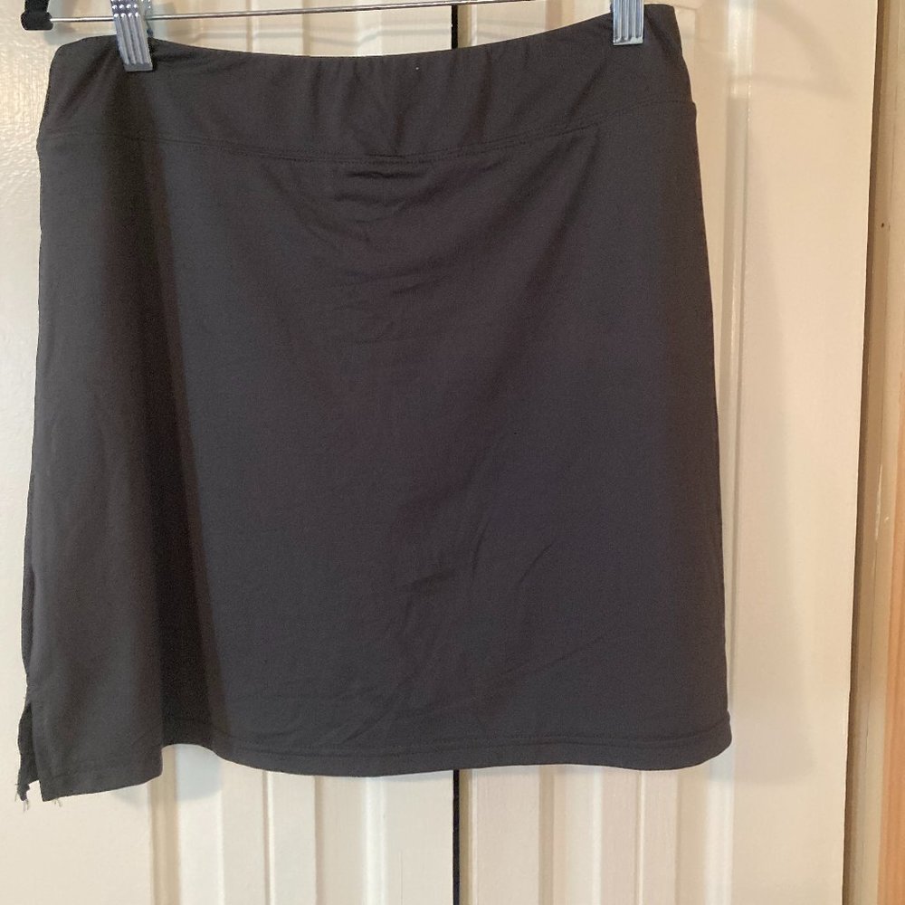 Charcoal gray skort size medium